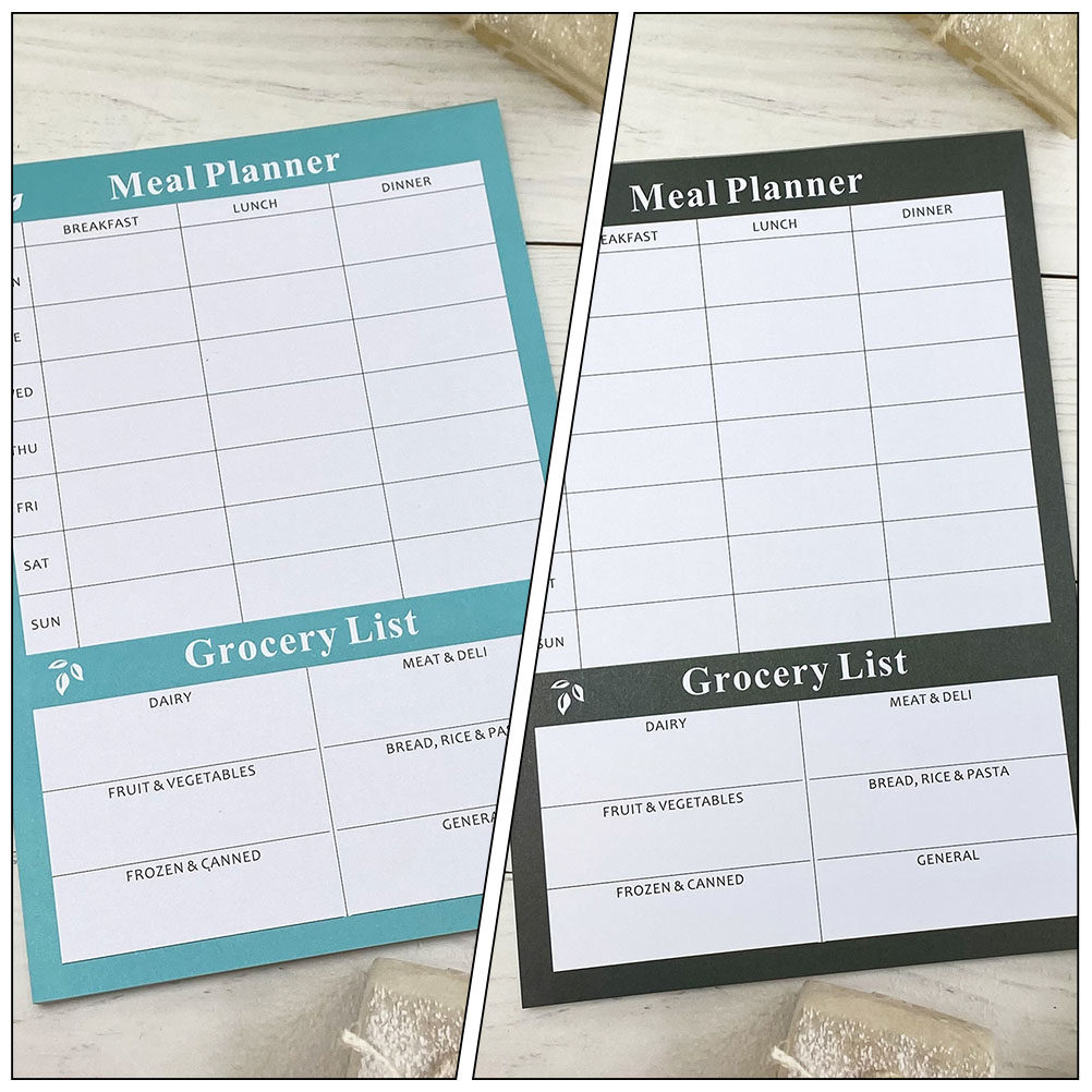 Meal Prep Diet - 2 шт. Блокнот для планирования ежедневного