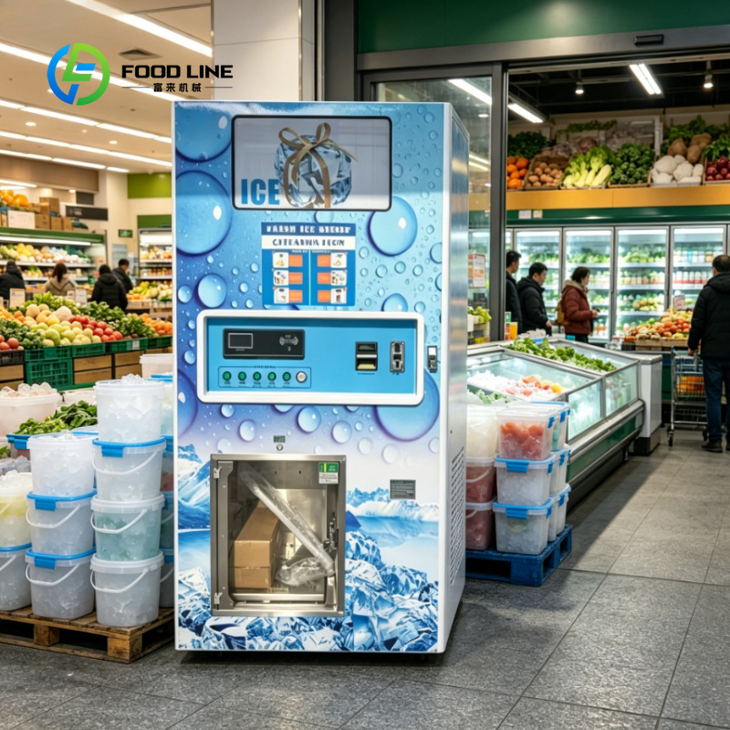 Meal Prep Vending Machine - Автомат по продаже льда с индивидуальной