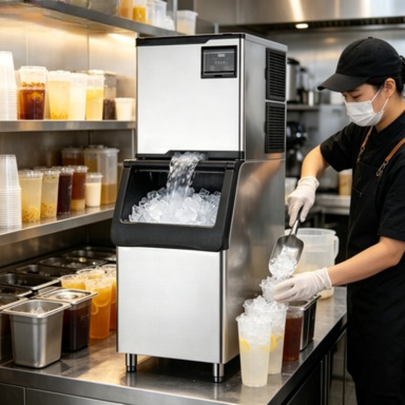 Meal Prep Vending Machine - Промышленная машина для производства ледяных блоков