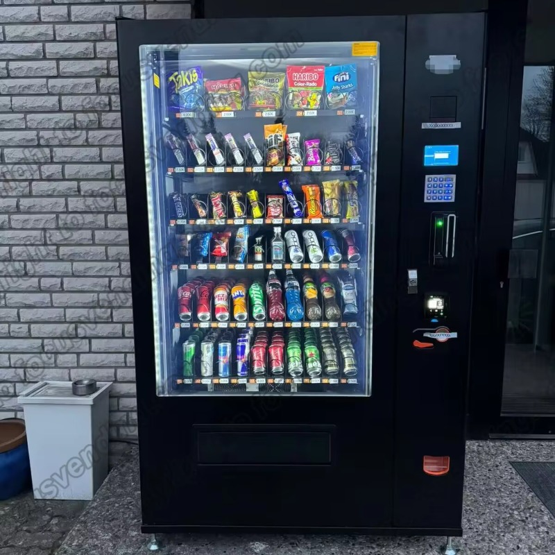 Meal Prep Vending Machine - Торговый автомат для индивидуальных закусок, напитков,