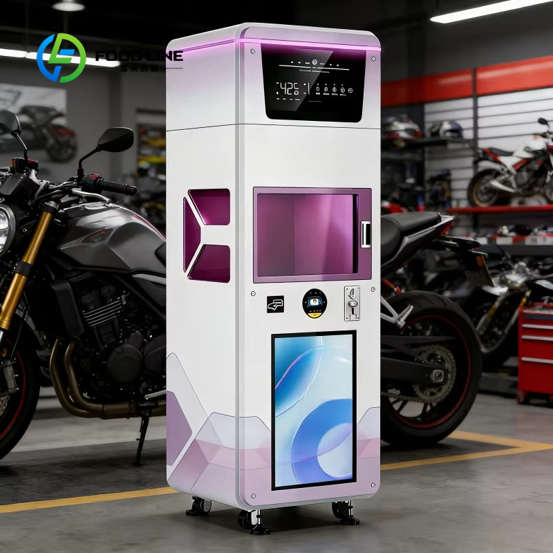 Автоматическая машина для чист – обзор и цена Meal Prep Vending Machine