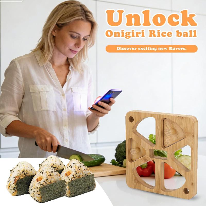 Деревянная форма для онигири ( – обзор и цена Meal Prep Japanese